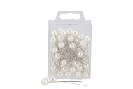 FLORISTRY PEARL PIN 10X60MM WHITE P/50
