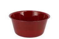 ZINC BASIC RED BOWL 22X10CM