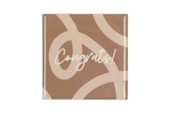 TILE CONGRATS! BEIGE 10X10X1CM