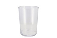 GLASS COLDCUT CONICAL 20X28CM