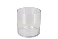 GLASS COLDCUT CILINDER 20X20CM