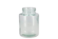 GLASS MILK BOTTLE 9.5X14.5X20CM