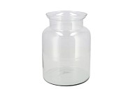 GLASS MILK CARTON 25X19CM