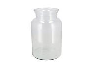 GLASS MILK CARTON 30X19CM