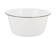 ZINC BASIC WHITE BOWL 23X11CM