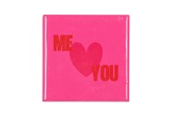 TILE ME YOU PINK 10X10X1CM
