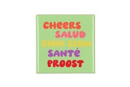 TILE CHEERS SALUD GREEN 10X10X1CM