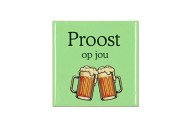 TILE PROOST OP JOU GREEN 10X10X1CM