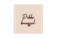 TILE DIKKE KNUFFEL SAND 10X10X1CM