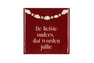 TILE DE LIEFSTE OUDERS DAT WORDEN BROWN 10X10X1CM