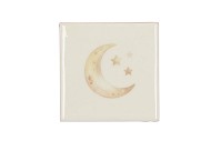 TILE MOON WHITE 10X10X1CM