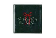 TILE THE BEST GIFT IS GREEN 10X10X1CM