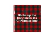 TILE SHAKE UP THE HAPPINESS RED 10X10X1CM