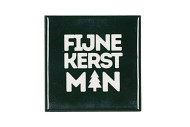TILE FIJNE KERST MAN GREEN 10X10X1CM