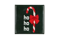 TILE HO HO HO GREEN 10X10X1CM