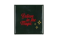 TILE BELIEVE IN THE MAGIC GREEN 10X10X1CM