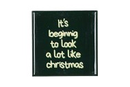 TILE IT`S BEGINNING TO LOOK GREEN 10X10X1CM