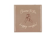 TILE CHEERS TO THE HAPPY SAND 10X10X1CM