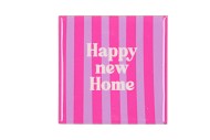 TILE HAPPY NEW HOME PURPLE 10X10X1CM