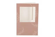 GIFT TILE CARD DECO SAND 21X14X1CM