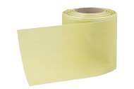 RIBBON MOURNING LEMON/GREEN 10CM X 25 METER