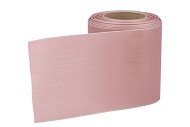 RUBAN DEUIL 10CM ROSE VIEUX PAR 25 MÈTRES 
