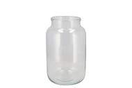 GLASS TERRARIUM CLEAR 12X12X23CM