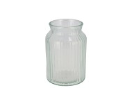 GLASS BASIC CLEAR TARRO 12X12X17CM
