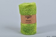 BAND WOLLE GRASGRÜN 12CM X 1 METER