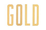 HOOFDLETTER GOUD OUD TYPE 1