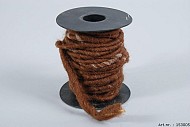 LINT WOL ROL ROESTBRUIN PER 10 METER