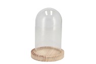 GLASS DISPLAY STOLP 8X8X14CM