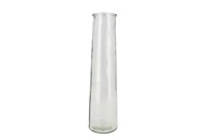 GLASS BOTTLEVASE ROSEANNE 35X9VM