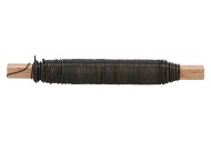 FLORISTRY WIRE WRAP BLACK 10ROL P/1 KG