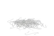 FLORISTRY XMASS TREE HOOKS SILVER P/60