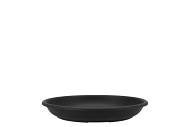 FLOWERMATERIAL PLASTIC SAUCER 22CM BLACK SET OF 10