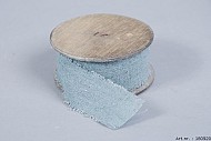 LINT KATOEN OP ROL GRIJS 2,8CM PER 3 METER