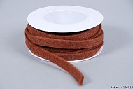 FELT RIBBON BROWN 1CM X 5 METER
