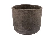 IRON STONE GRIJS POT 19X17CM