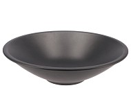 CERAMIC BOWL GRAPHITE FLAT ROUND 40X11CM NM