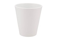 CERAMIC WHITE MATT POT ORCHID 15X15CM