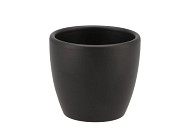 CERAMIC ANTHRACITE MATT POT 10X8,5CM