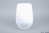 ALMADA WIT VAAS 25X37CM
