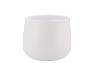 BERLIN WHITE POT D15XH13CM