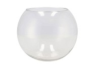 VERRE VASE BOULE D20XH17CM