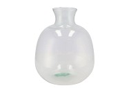 GLASS VASE BOTTLE 25X29CM