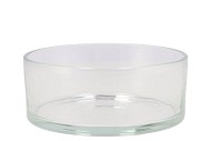GLASS BOWL CILINDER HEAVY D19XH8CM