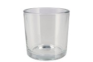 VERRE CYLINDRE LOURD D14XH14CM