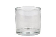 VERRE POT CYLINDRE LOURD 10X10CM