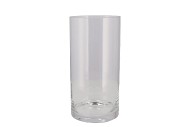 GLASS CYLINDER HEAVY COLDCUT 15X25CM